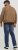 Jack & Jones ROCKY Faux Suede Bomber Jacket Brown - Якета - мъжки якета големи размери