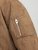 Jack & Jones ROCKY Faux Suede Bomber Jacket Brown - Якета - мъжки якета големи размери