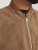 Jack & Jones ROCKY Faux Suede Bomber Jacket Brown - Якета - мъжки якета големи размери