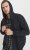 Jack & Jones BRADLEY Zip Hoodi Black - Суичъри & cуичъри с качулка - мъжки суичъри големи размери