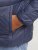 Jack & Jones SPRINT True Red Stitches Quilted Collar Jacket Navy Blazer - Якета - мъжки якета големи размери
