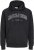Jack & Jones CALEB Hoodie Black - Суичъри & cуичъри с качулка - мъжки суичъри големи размери