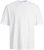 Jack & Jones BRADLEY T-Shirt White - Тениски - мъжки тениски големи размери
