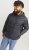 Jack & Jones SPRINT Quilted Collar Jacket Black - Якета - мъжки якета големи размери