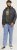 Jack & Jones SPRINT Quilted Collar Jacket Black - Якета - мъжки якета големи размери