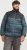 Jack & Jones SPRINT Black Blocking Quilted Collar Jacket Teal - Якета - мъжки якета големи размери
