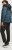 Jack & Jones SPRINT Black Blocking Quilted Hooded Jacket Turquoise Blue - Якета - мъжки якета големи размери