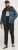 Jack & Jones SPRINT Black Blocking Quilted Hooded Jacket Turquoise Blue - Якета - мъжки якета големи размери