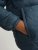 Jack & Jones SPRINT Black Blocking Quilted Hooded Jacket Turquoise Blue - Якета - мъжки якета големи размери