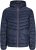 Jack & Jones SPRINT Red Stitches Quilted Hooded Jacket Navy Blazer - Якета - мъжки якета големи размери
