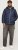 Jack & Jones SPRINT Red Stitches Quilted Hooded Jacket Navy Blazer - Якета - мъжки якета големи размери