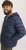 Jack & Jones SPRINT Red Stitches Quilted Hooded Jacket Navy Blazer - Якета - мъжки якета големи размери