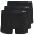 Jack & Jones BASIC BAMBOO Trunks 3-Pack Black - Бельо & Бански шорти - Мъжко бельо големи размери