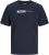 Jack & Jones CORP Logo Play 5 T-Shirt Navy Blazer - Тениски - мъжки тениски големи размери