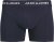 Jack & Jones SKULLROCK Trunks 3-Pack Navy Blazer - Бельо & Бански шорти - Мъжко бельо големи размери