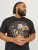 Jack & Jones JJSKULL ROCK T-Shirt Black - Тениски - мъжки тениски големи размери
