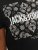 Jack & Jones JJPAISLEY T-Shirt Black - Тениски - мъжки тениски големи размери