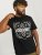 Jack & Jones JJPAISLEY T-Shirt Black - Тениски - мъжки тениски големи размери