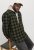 Jack & Jones ZAC Brushed Long Sleeve Overshirt Green - Ризи - мъжки ризи големи размери
