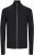 Jack & Jones PANNEL Turtleneck Knitted Sweater with Zipper Black - Суичъри & cуичъри с качулка - мъжки суичъри големи размери