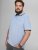 Jack & Jones PAULOS Short Sleeve Polo Light Blue/PS - Поло тениски - мъжки тениски с яка големи размери