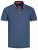 Jack & Jones Paulos Polo Denim Blue - Поло тениски - мъжки тениски с яка големи размери