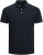 Jack & Jones PAULOS Short Sleeve Polo Dark Navy/PS - Поло тениски - мъжки тениски с яка големи размери