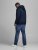 Jack & Jones Elogo Sweat Hood Navy Blazer - Суичъри & cуичъри с качулка - мъжки суичъри големи размери