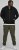 Jack & Jones Basic Sweat Zip Hood Black - Суичъри & cуичъри с качулка - мъжки суичъри големи размери