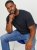 Jack & Jones NOA Crew Neck T-Shirt Navy Blazer - Тениски - мъжки тениски големи размери
