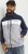 Jack & Jones RUSH White/Grey Blocking Bomber Jacket with Hood Navy Blazer - Якета - мъжки якета големи размери