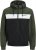 Jack & Jones RUSH Bomber Jacket with Hood Green - Якета - мъжки якета големи размери