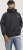 Jack & Jones RUSH SOLID Bomber Jacket with Hood Black - Якета - мъжки якета големи размери