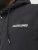 Jack & Jones RUSH SOLID Bomber Jacket with Hood Black - Якета - мъжки якета големи размери