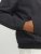 Jack & Jones RUSH SOLID Bomber Jacket with Hood Black - Якета - мъжки якета големи размери