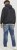 Jack & Jones RUSH SOLID Bomber Jacket with Hood Black - Якета - мъжки якета големи размери
