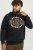 Jack & Jones 2 COL LOGO Hoodie Black - Суичъри & cуичъри с качулка - мъжки суичъри големи размери