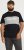 Jack & Jones LEGACY BLOCKING T-Shirt Black - Тениски - мъжки тениски големи размери