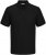 Jack & Jones AUSTIN CLASSIC Polo Black - Поло тениски - мъжки тениски с яка големи размери
