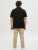 Jack & Jones AUSTIN CLASSIC Polo Black - Поло тениски - мъжки тениски с яка големи размери