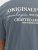 Jack & Jones Lington Crew Neck T-Shirt Grey - Тениски - мъжки тениски големи размери