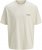 Jack & Jones Lington Crew Neck T-Shirt White - Тениски - мъжки тениски големи размери