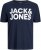 Jack & Jones CORP Logo T-Shirt Navy Blazer - Тениски - мъжки тениски големи размери