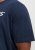 Jack & Jones Corp Logo Crew Neck T-Shirt Navy Blazer - Тениски - мъжки тениски големи размери
