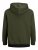 Jack & Jones JJEURBAN BLOCKING SWEAT Forest Green - Суичъри & cуичъри с качулка - мъжки суичъри големи размери