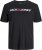 Jack & Jones Corp Logo Crew Neck T-Shirt Black - Тениски - мъжки тениски големи размери
