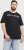 Jack & Jones Corp Logo Crew Neck T-Shirt Black - Тениски - мъжки тениски големи размери
