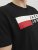 Jack & Jones CORP Logo T-Shirt Black/PLAY 4 - Тениски - мъжки тениски големи размери