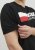 Jack & Jones CORP Logo T-Shirt Black/PLAY 4 - Тениски - мъжки тениски големи размери