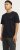 Jack & Jones CORP Logo T-Shirt Black w Small Black Print - Тениски - мъжки тениски големи размери